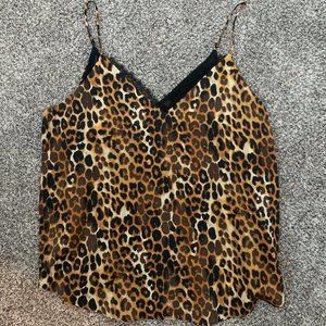 Leopard Print Tank Top